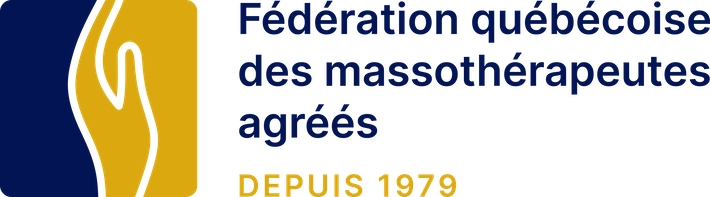 The Fédération Québécoise des Massothérapeutes' logo